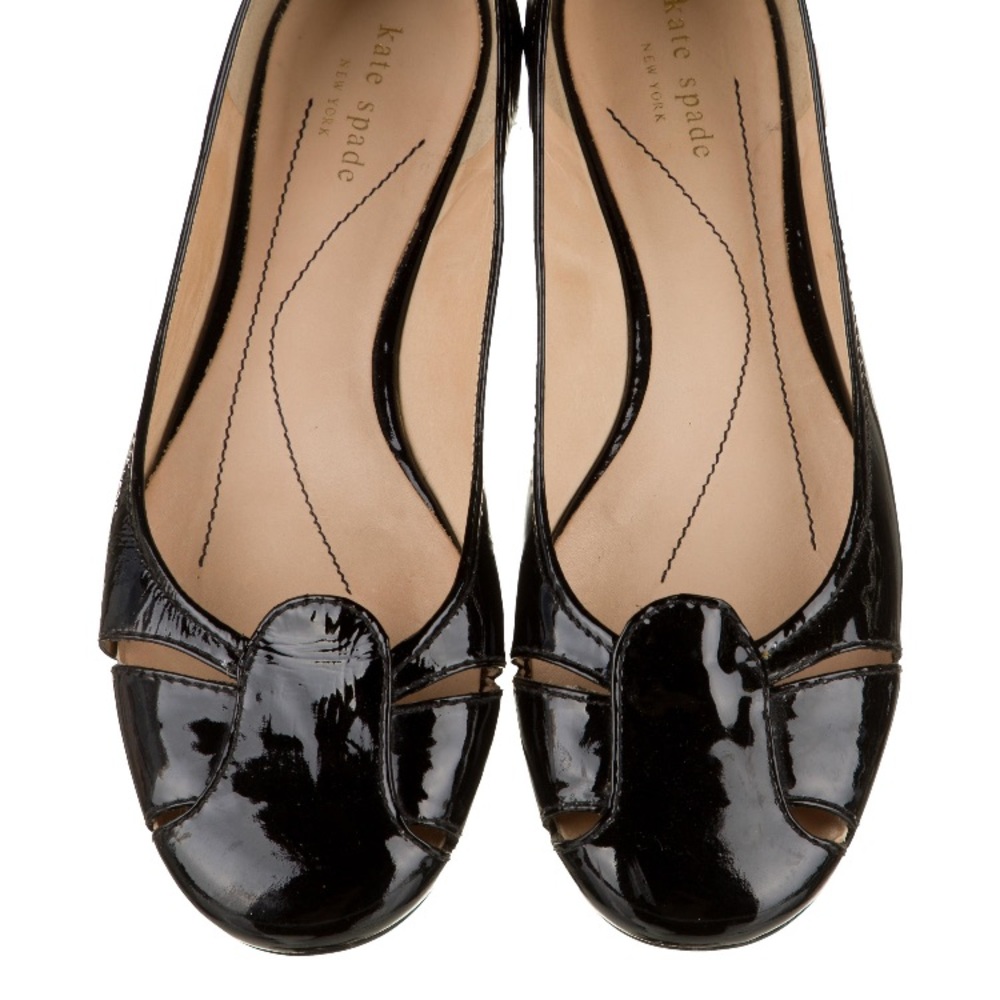 Kate spade black flats size 9.5